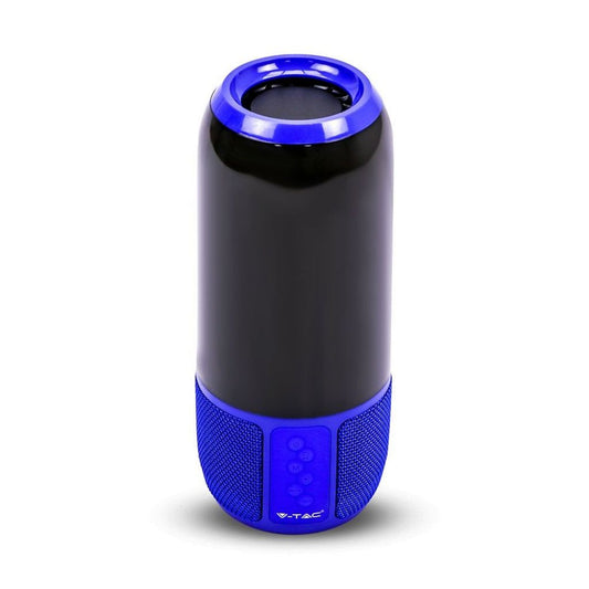 3W LED Bluetooth Speaker USB Blue