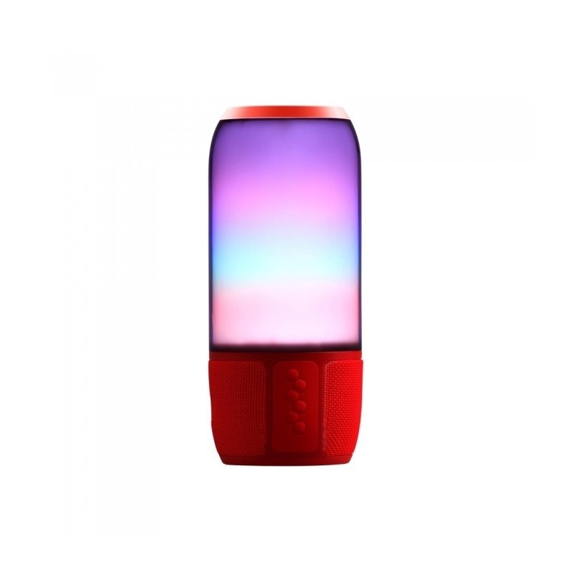 3W LED Bluetooth Zvočnik USB TF Rdeč