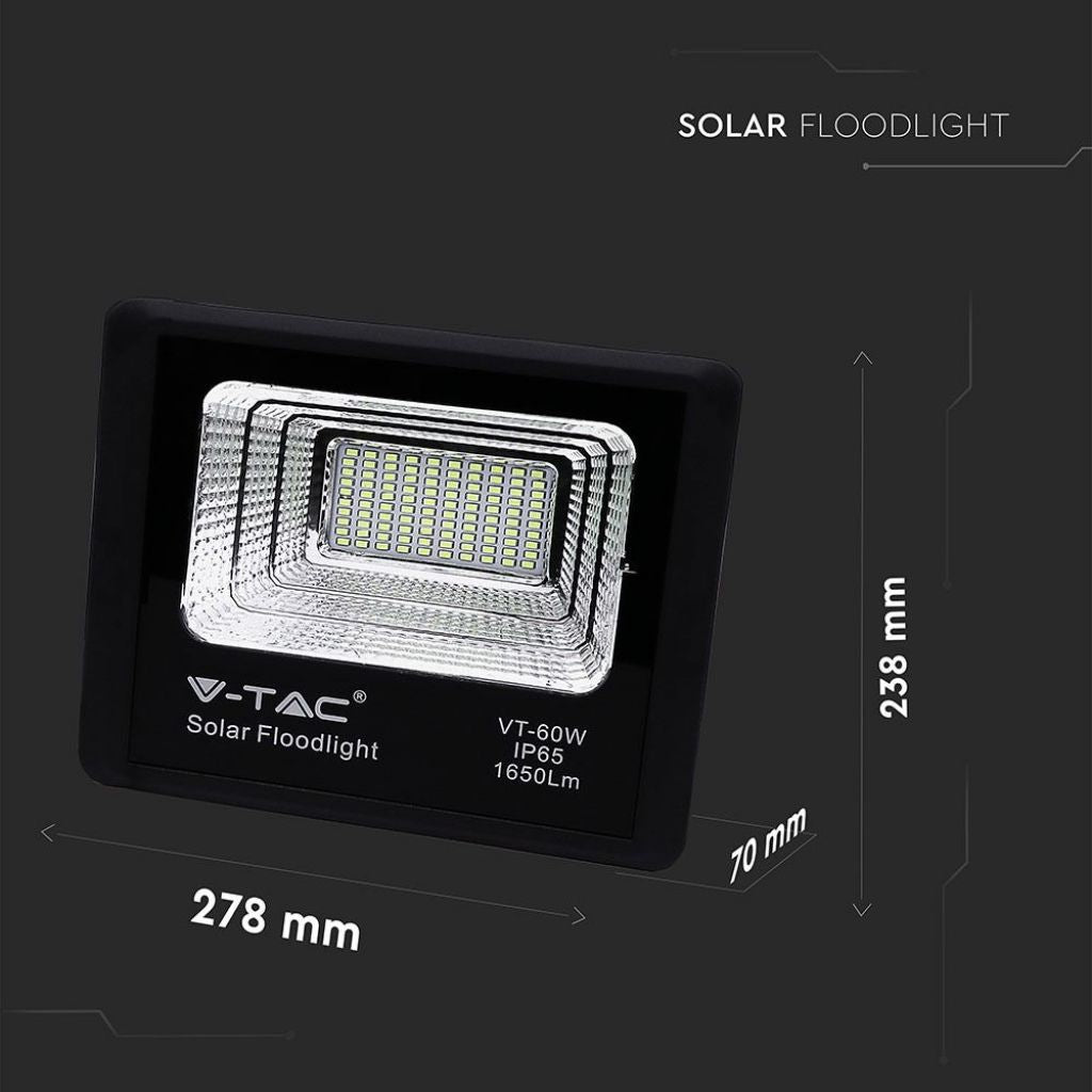 20W Solarni LED Reflektor 4000K