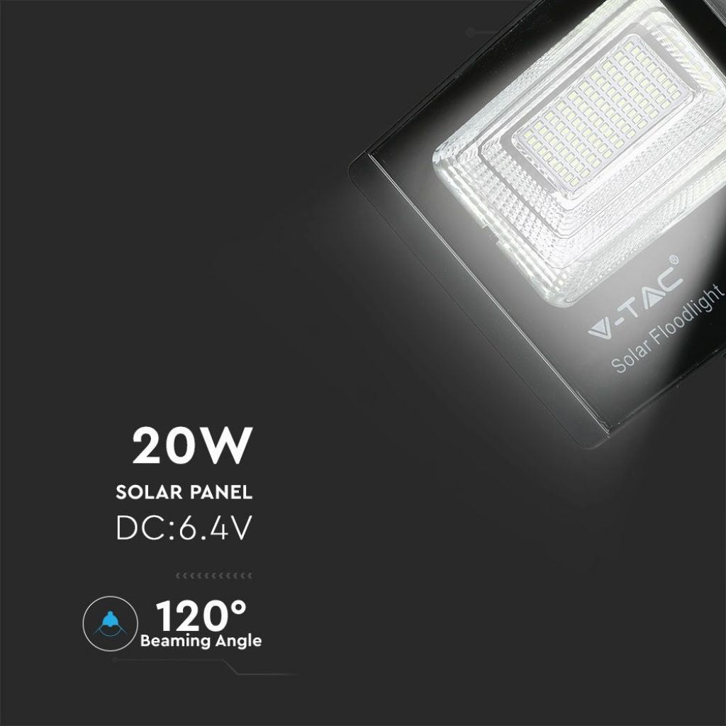 20W Solarni LED Reflektor 4000K