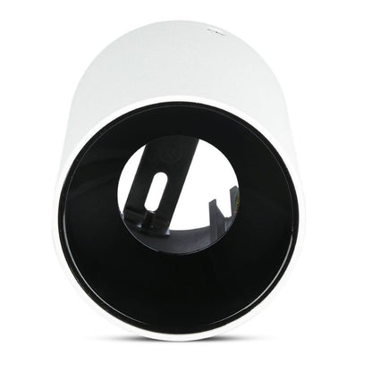 GU10 Ceiling lamp White - Black Round Cylinder