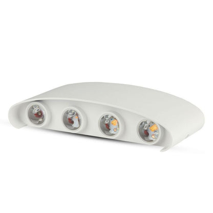 7W LED Wall Lamp Up/Down White IP54 4000K