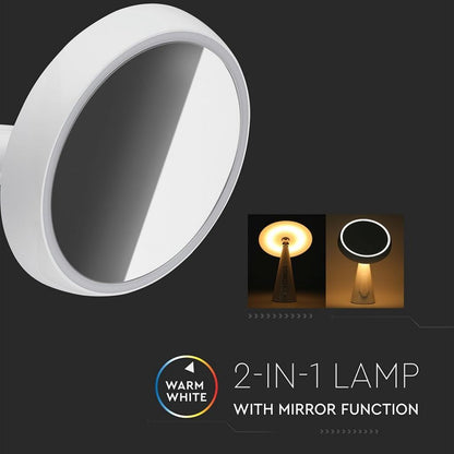 17W LED Mirror Lamp White IP44 3000K