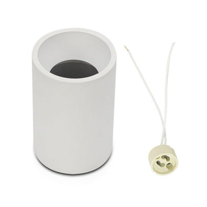 GU10 Ceiling lamp White Round Cylinder Deep