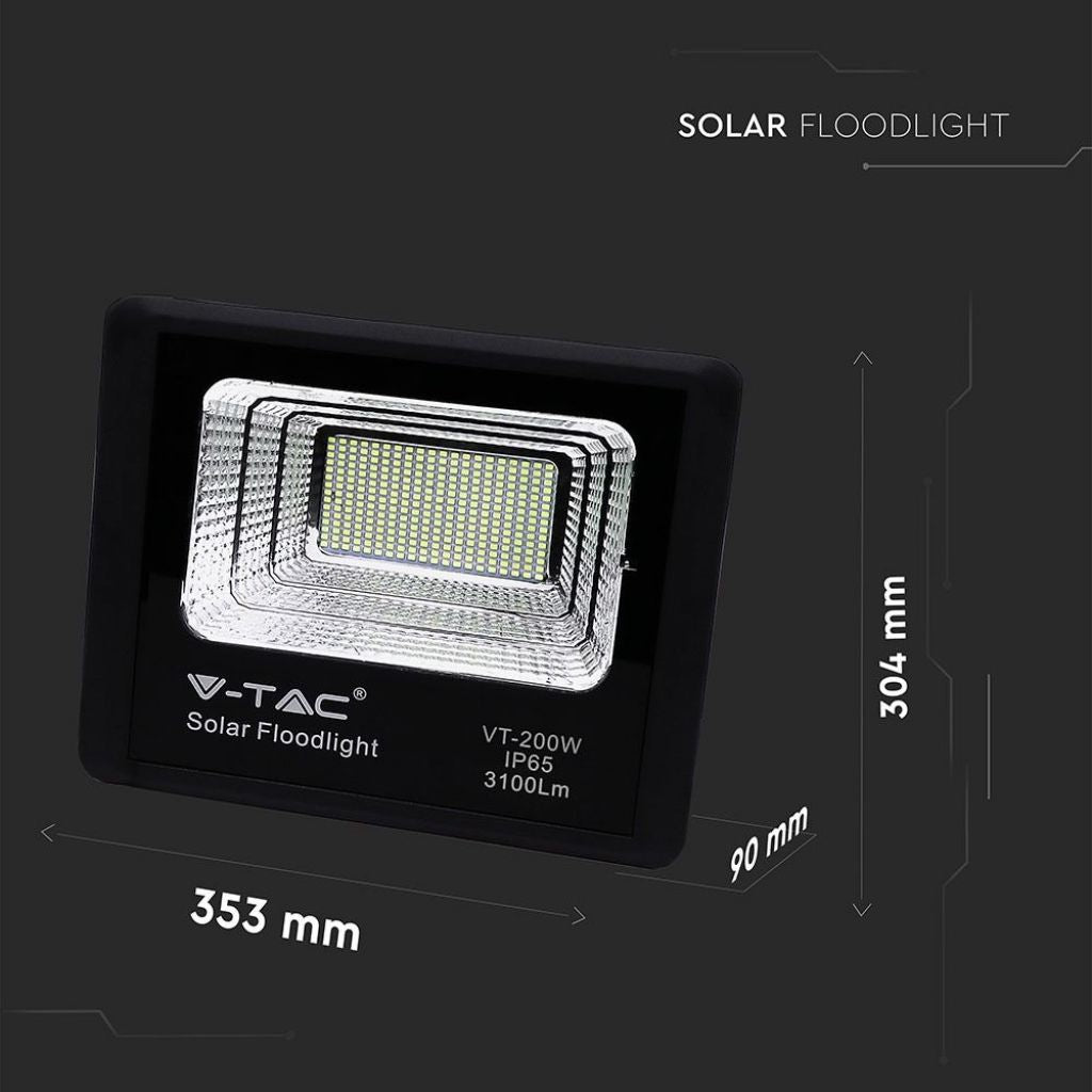 40W Solarni LED Reflektor 6000K