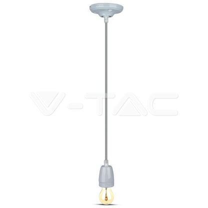 Ceiling Lamp Porcelain Gray